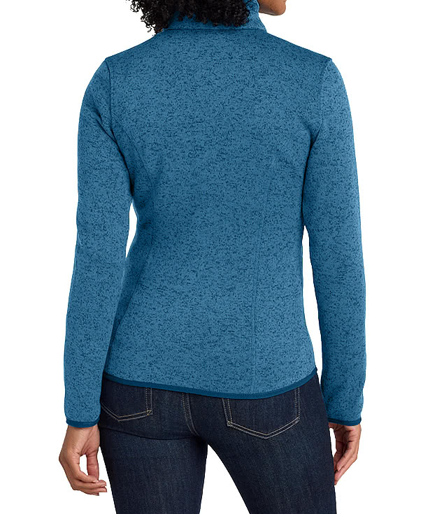 Port Authority Women's Midweight Sweater Fleece Jacket