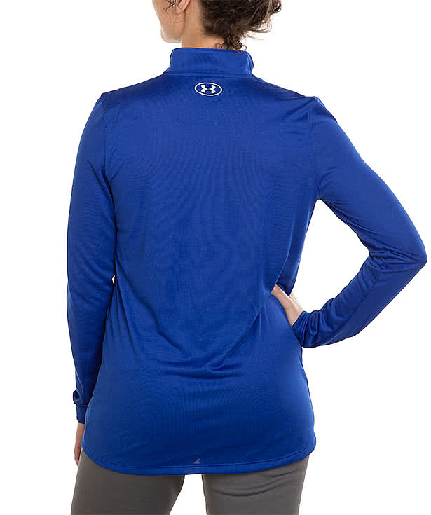 Under Armour Women's Team Tech Recycled Half Zip Performance Shirt - Embroidered