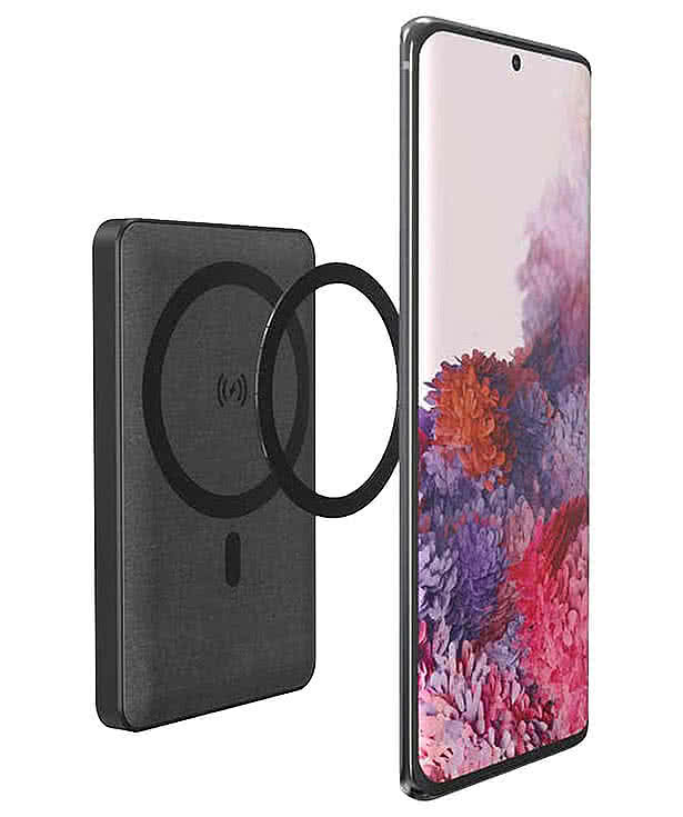 Laser Engraved mophie Snap+ Mini 5,000 mAh Portable Wireless Power Bank