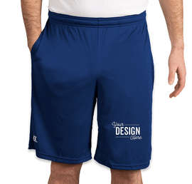 Russell Athletic Essential Performance Shorts with Pockets - Color: Royal