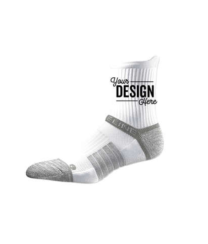 Premium Compression Mid Length Socks - White