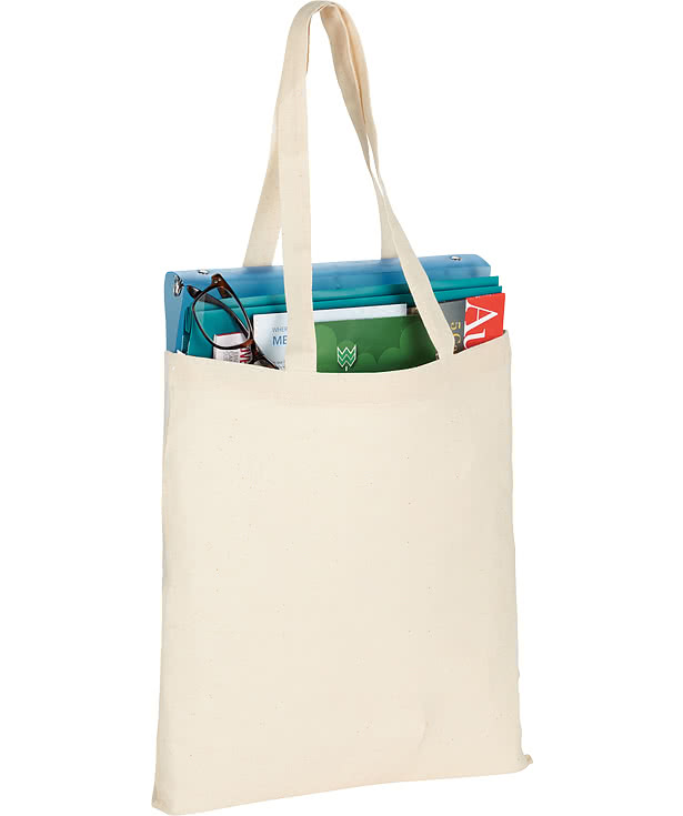 Cotton Canvas Convention Tote Bag