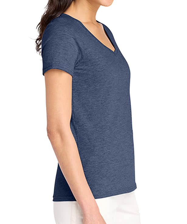 Volunteer Knitwear Women’s Daily Lightweight V-Neck T-shirt