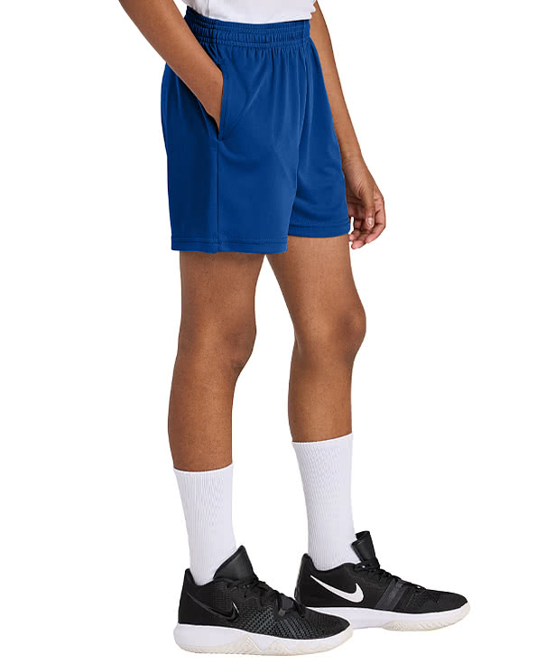 Sport-Tek Youth Competitor Performance Pocket Shorts
