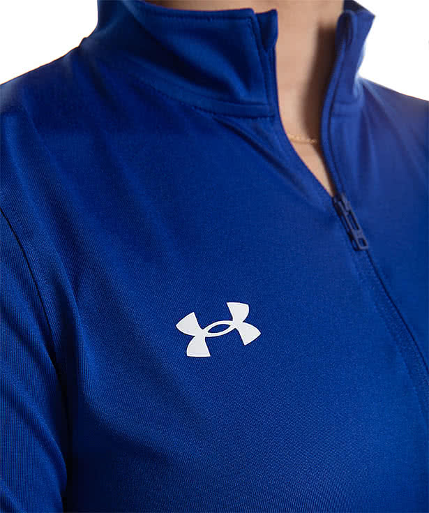 Under Armour Women's Team Tech Recycled Half Zip Performance Shirt - Embroidered
