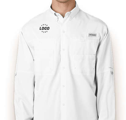 Custom Columbia Tamiami Long Sleeve Fishing Shirt - Design Casual