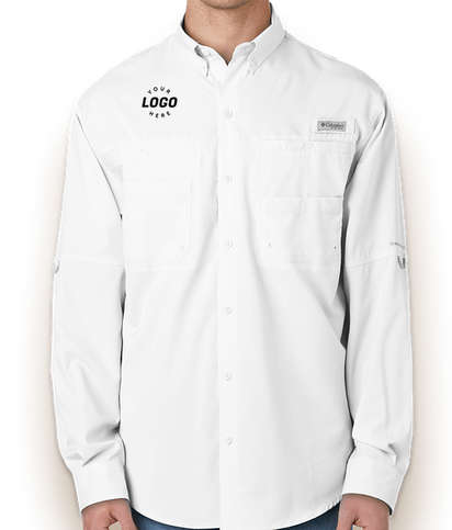 Columbia Tamiami Long Sleeve Fishing Shirt - White