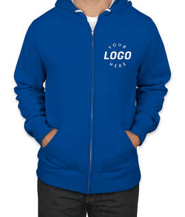 Independent Trading Lightweight Zip Hoodie