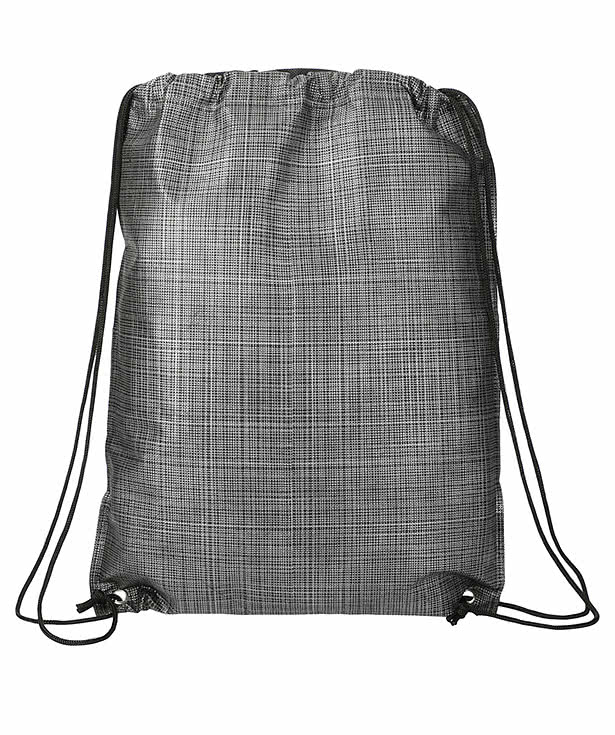 Crossweave Heat Sealed Drawstring Bag