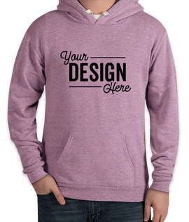 Royal Apparel USA-Made Eco Tri-Blend Pullover Hoodie - Color: Eco Tri Purple