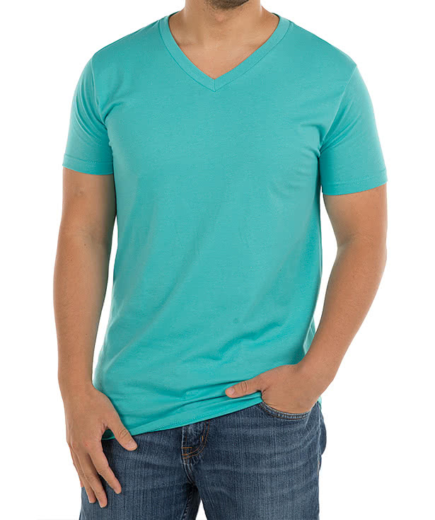 Next Level Jersey V-Neck T-shirt