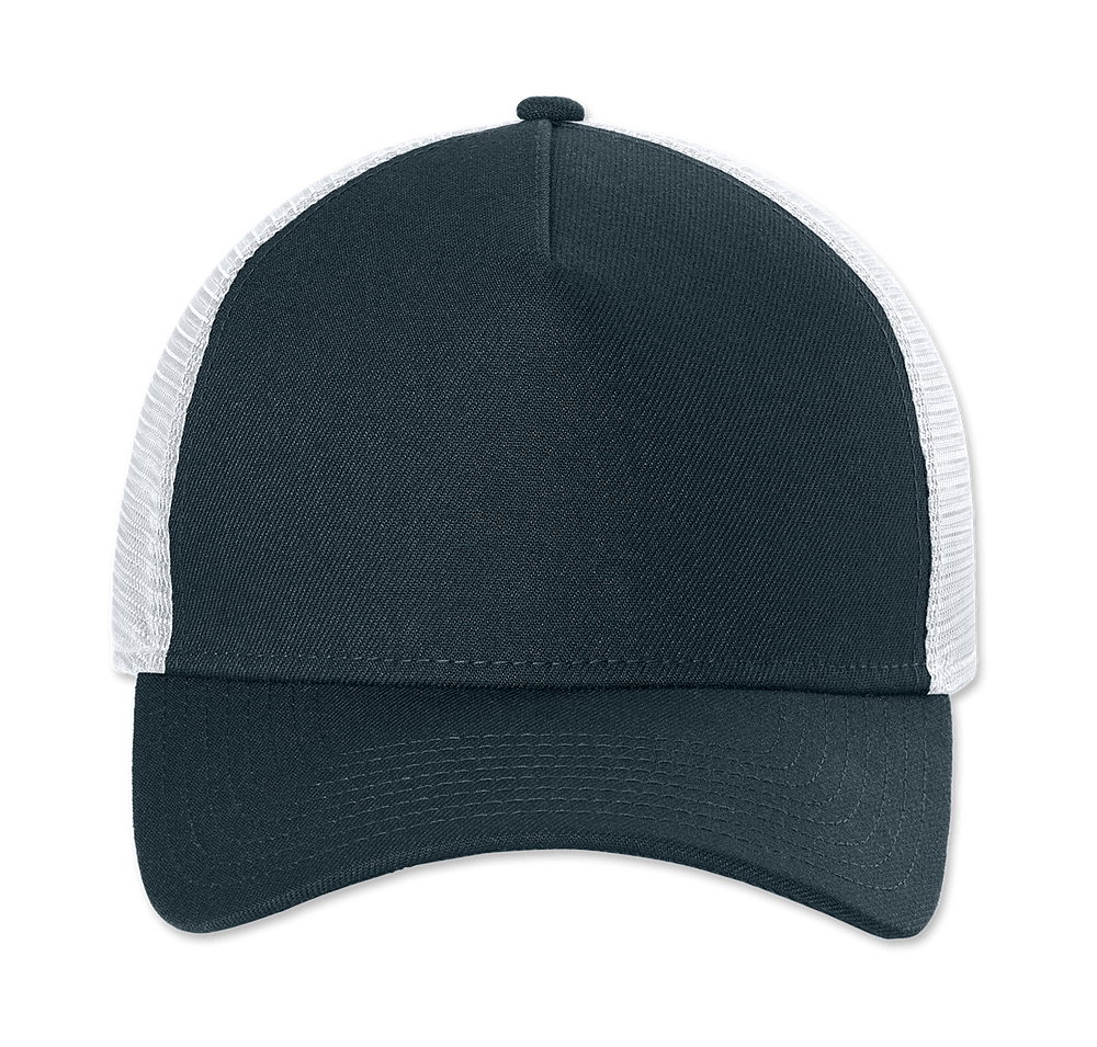 New Era A-Frame Five-Panel Snapback Trucker Hat - Embroidered-default