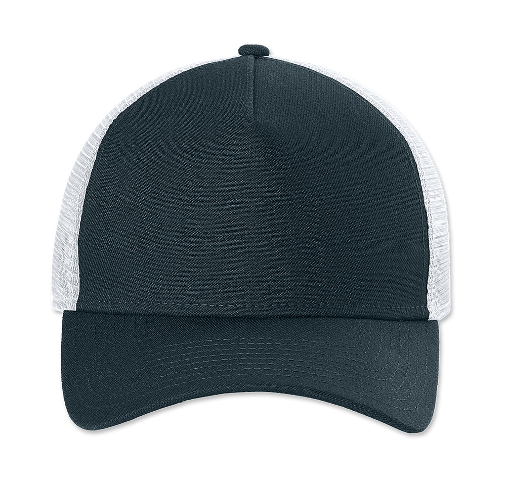 New Era A-Frame Five-Panel Snapback Trucker Hat - Printed-default