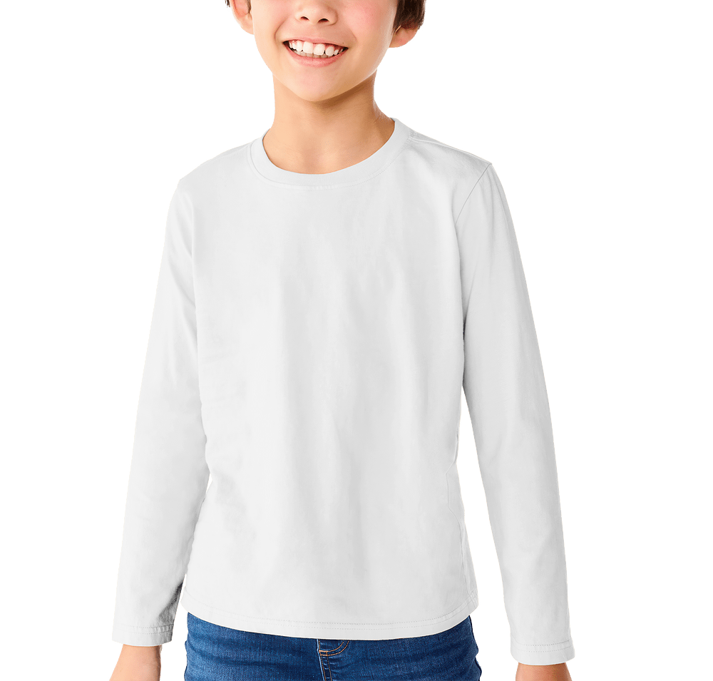 Primary Youth Classic Cotton Jersey Long Sleeve T-shirt-default