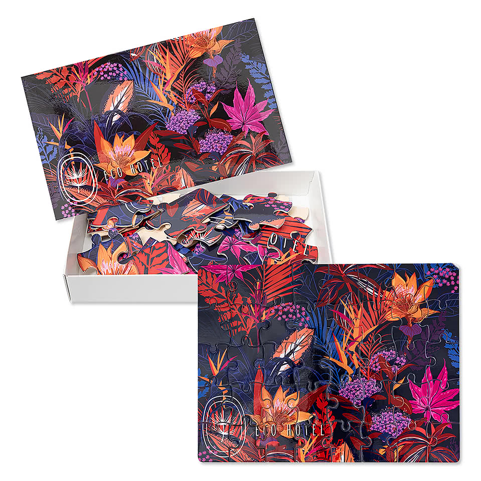 Full Color 40 Piece Jigsaw Puzzle
