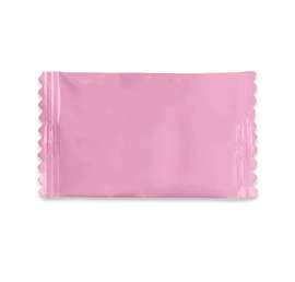 Full Color Individually Wrapped Peppermints - Color: Charity Pink