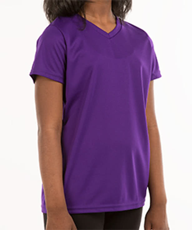 Augusta Youth Girls V-Neck Performance Shirt