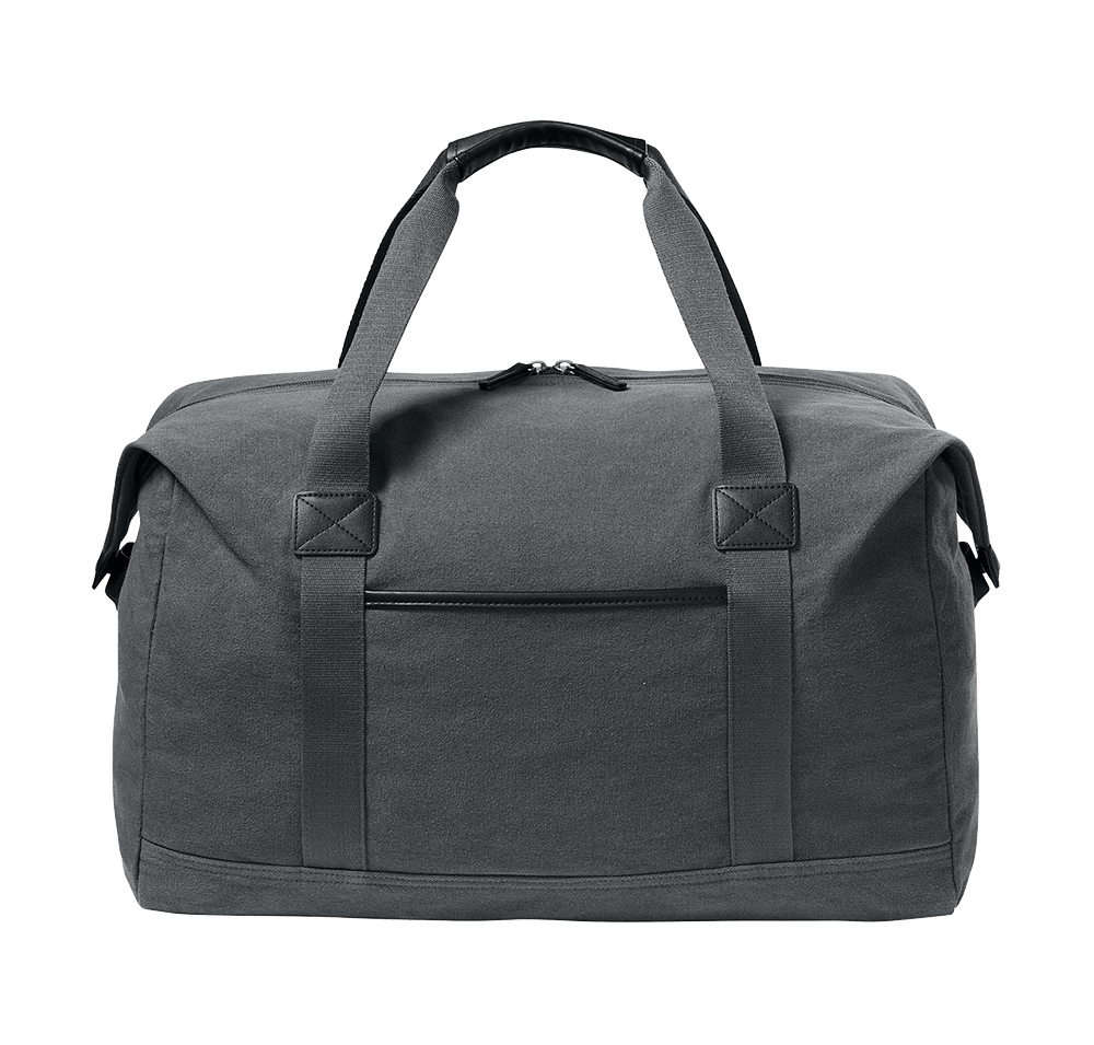 Port Authority Washed Canvas Duffel Bag-default