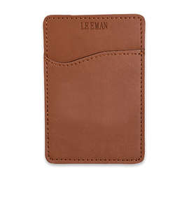 Debossed Tuscany RFID Phone Wallet - Color: Tan