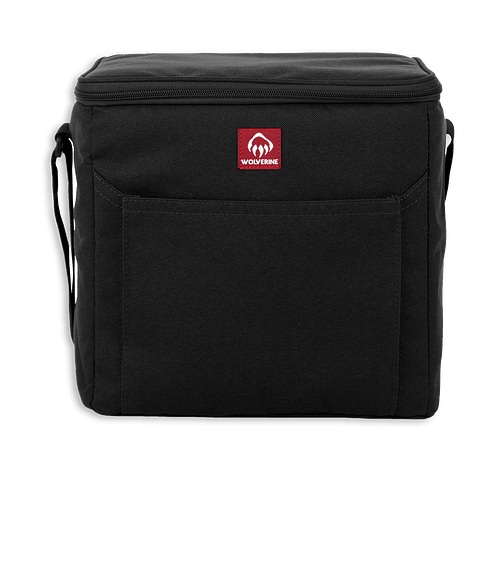 Wolverine 24 Can Lunch Cooler in Black