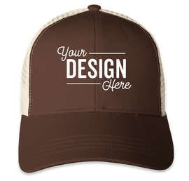 Econscious Organic/Recycled Trucker Hat - Color: Earth / Oyster