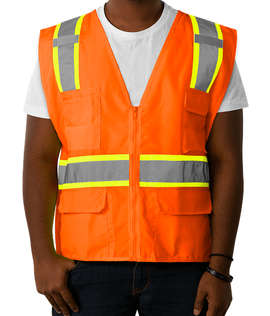 Kishigo Class 2 Contrast Safety Vest