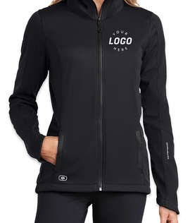 OGIO Women's Endurance Crux Soft Shell Jacket - Color: Blacktop