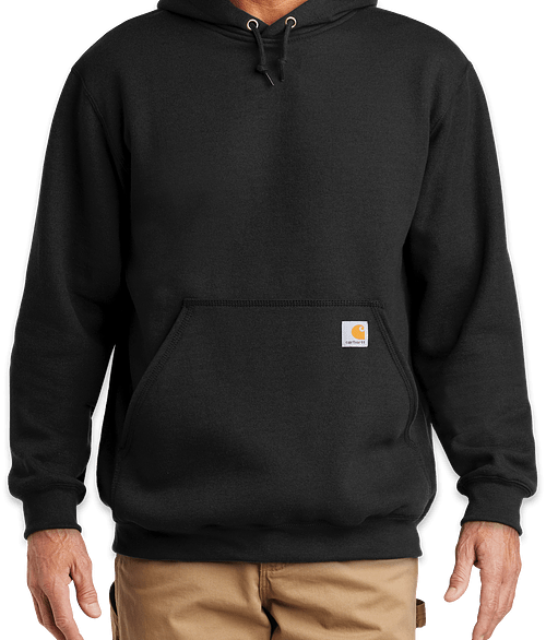 Carhartt Midweight Pullover Hoodie in Black