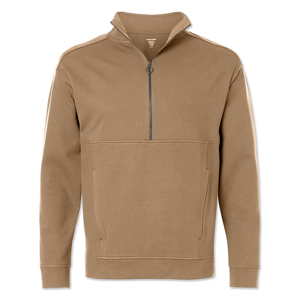 North End Mantra Ottoman Performance Half Zip Pullover