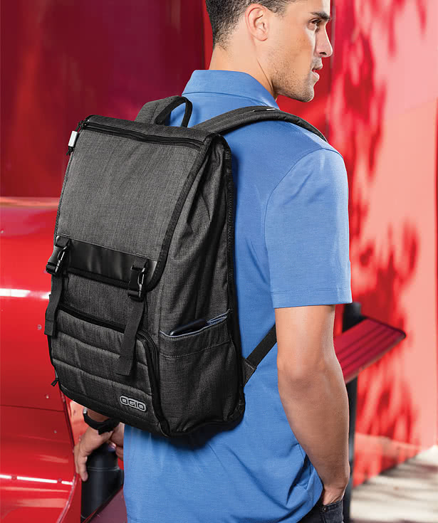 OGIO Apex Crosshatch 17" Computer Rucksack