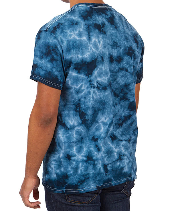 Dyenomite Paw Print Tie-Dye T-shirt