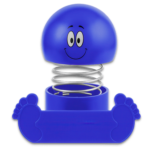 Smiley Bobble Head Phone Holder in ROYAL BLUE