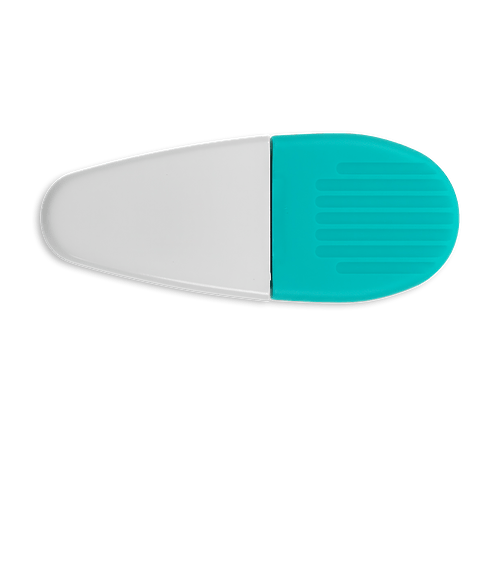Power Clip in Teal-White