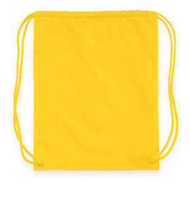 Multicolor Drawstring Bag - Color: Bright Yellow