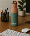 Asobu 22 oz. Metro Insulated Water Bottle with Pop-Up Straw