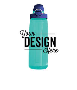 24 oz. Nalgene Tritan On-The-Fly Water Bottle - Color: Aqua / Blue Aqua
