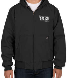 Dri Duck Cheyenne Hooded Boulder Clothâ„¢ Work Jacket - Color: Black