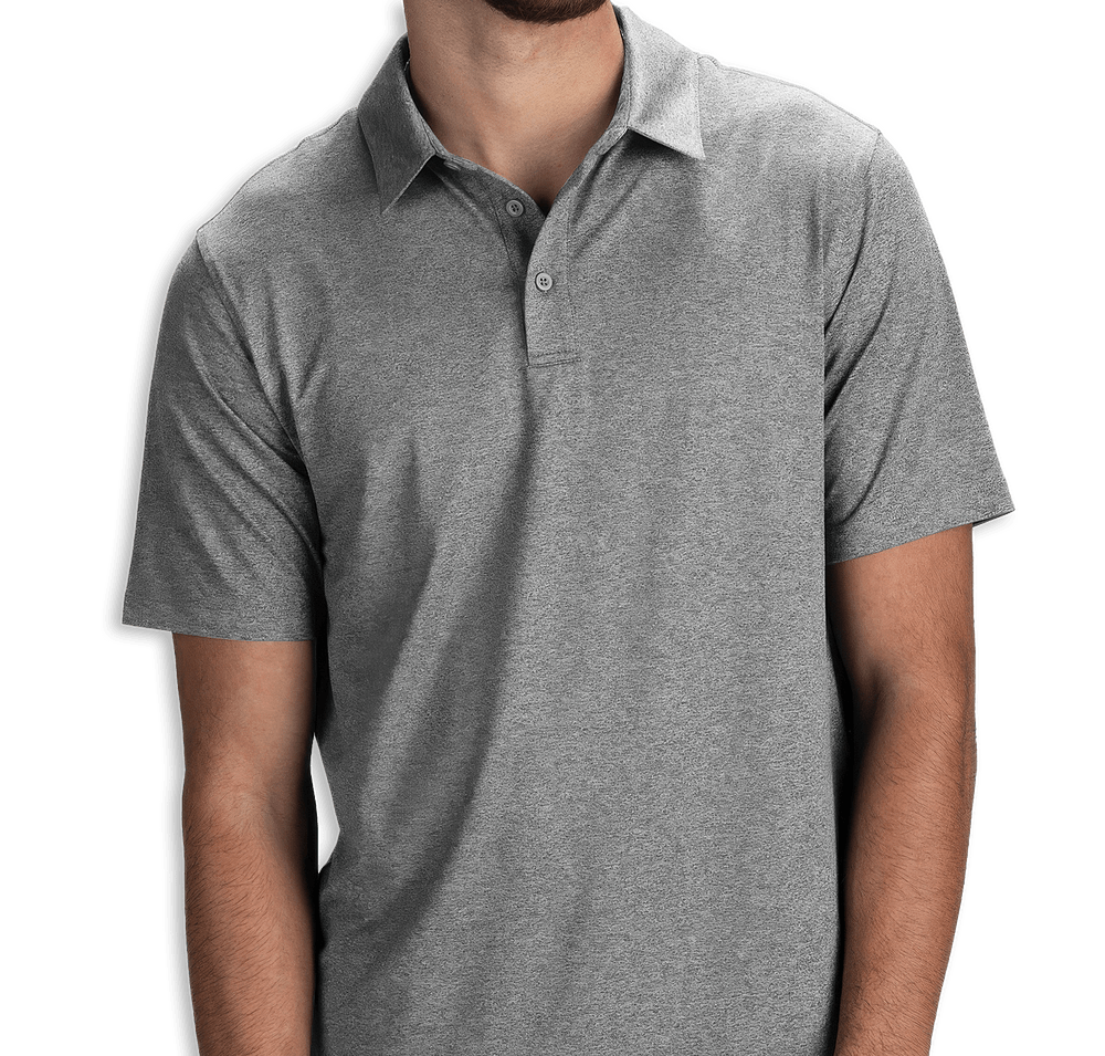 Edwards Point Grey Snag Resistant Performance Polo-default