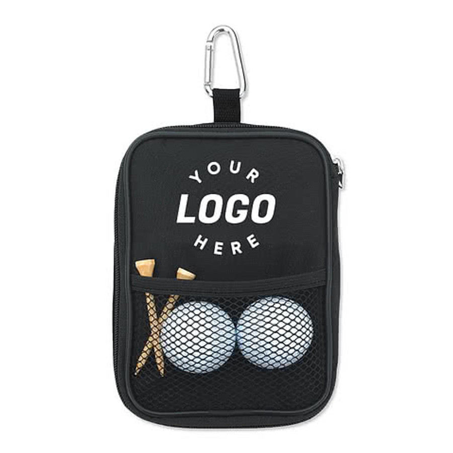 Golf Accessories and Valuables Zippered Pouch