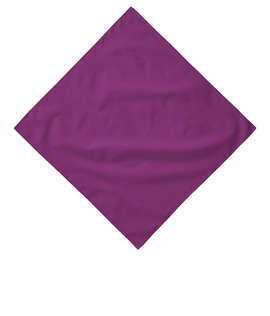 Augusta 100% Cotton Solid Bandana (Corner Design) - Color: Purple