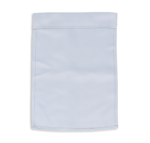 Full Color 17" x 12" Double Sided Garden Flag in White