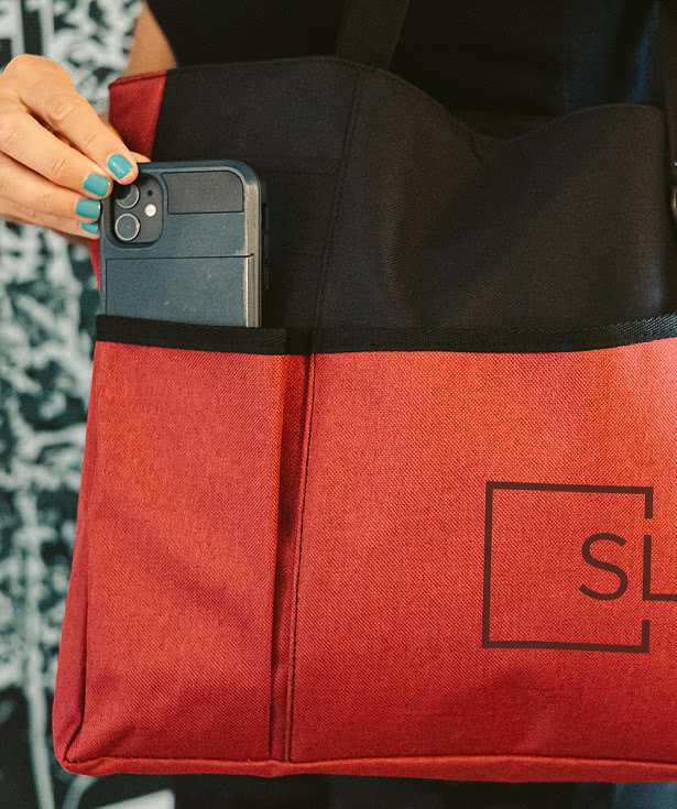Delegate Heathered Tote Bag