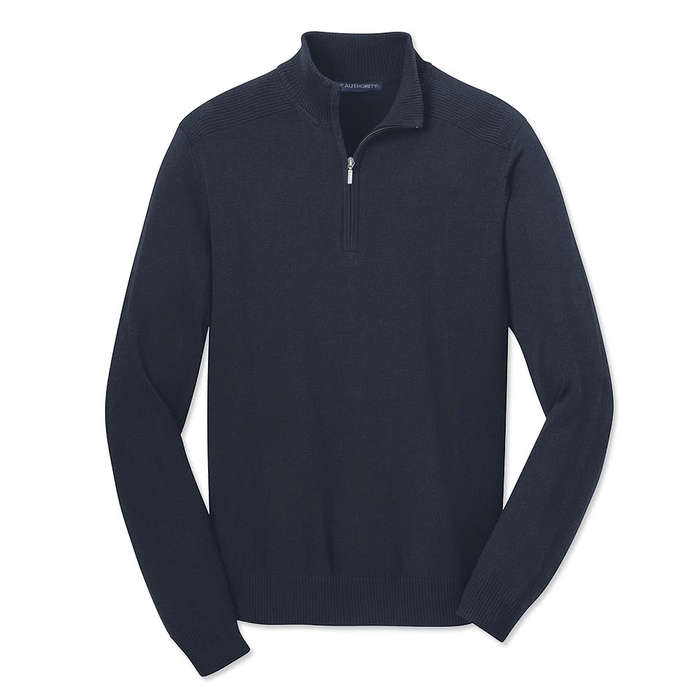 Port Authority Quarter Zip Sweater