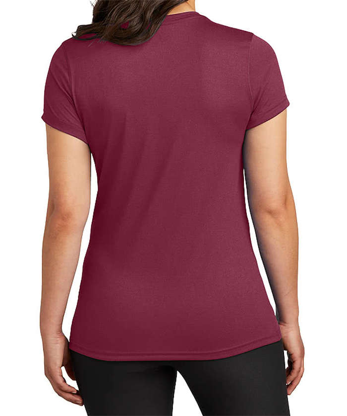 Nike Women's rLegend Recycled Swoosh Sleeve Performance Shirt