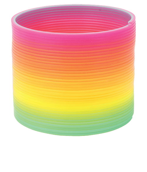 Round Spring Thing Toy in RAINBOW
