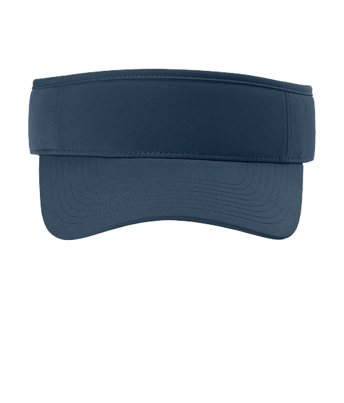 Port Authority Performance Visor in River Blue Navy