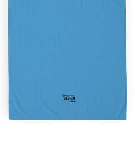 Heavyweight Embroidered Beach Towel - Color: Coastal Blue