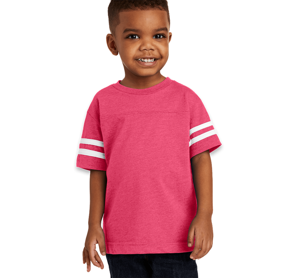 Rabbit Skins Toddler Varsity T-shirt-default