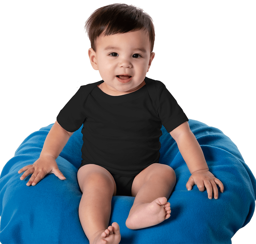 Bella + Canvas Jersey Short-Sleeve Baby Bodysuit-default