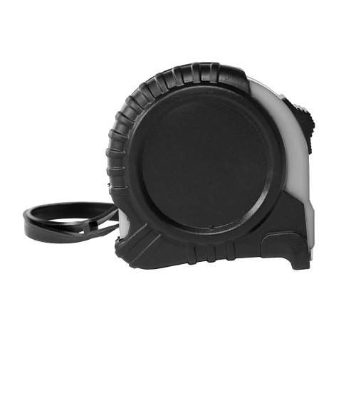 Journeyman Locking Tape Measure in Black w/ Silver Trim